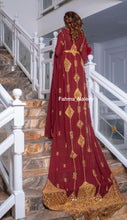 Load image into Gallery viewer, Burgundy Hilwa Bridal Dirac ( Hilwa Collection )