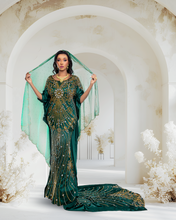 Load image into Gallery viewer, Jungle Green Bridal Dirac