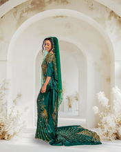 Load image into Gallery viewer, Jungle Green Bridal Dirac