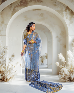 Arawela Grey Bridal Dirac ( Arawela Collection)