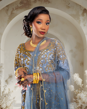 Load image into Gallery viewer, Arawela Grey Bridal Dirac ( Arawela Collection)