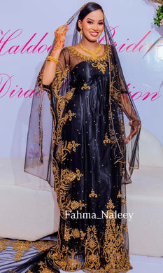 Haldhoor Black Bridal Dirac ( New Collection)
