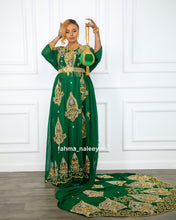 Load image into Gallery viewer, Jungle Green Bridal Dirac ( New Dahab Collection )