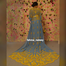 Load image into Gallery viewer, Anisa Blue_Grey Somali Bridal Dirac