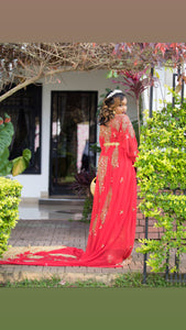 Bilan Red Somali Bridal Dirac