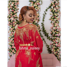 Load image into Gallery viewer, Nurto Red Somali Bridal Dirac