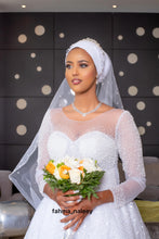 Load image into Gallery viewer, Arabian White Ball Gown