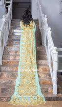 Load image into Gallery viewer, Lime Green Bridal Dirac ( Iftin Collection )