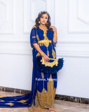 Load image into Gallery viewer, Navy Blue Hilwa Bridal Dirac ( Hilwa Collection )