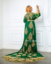 Load image into Gallery viewer, Jungle Green Bridal Dirac ( New Dahab Collection )