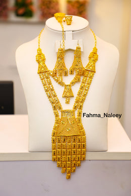 Golden necklace #23
