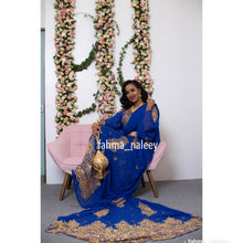 Load image into Gallery viewer, Mulki Blue bridal dirac