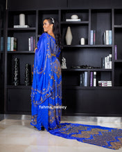 Load image into Gallery viewer, Royal Blue Bridal Dirac ( Dheyman Collection )