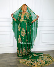 Load image into Gallery viewer, Jungle Green Bridal Dirac ( New Dahab Collection )