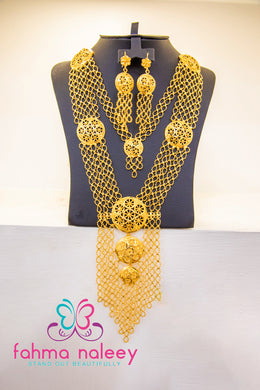 Golden Necklace Set #22